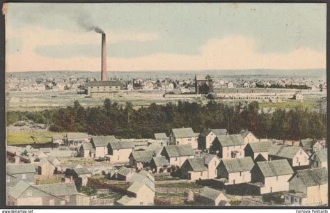 Panorama - The Calumet and Hecla Mines, Michigan MI, USA, c.1910 - Hugh C Leighton Postcards ...