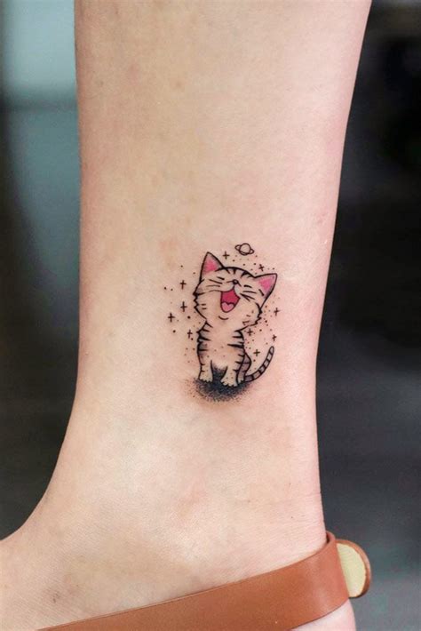 Ink and Whiskers: 73 Adorable Cat Tattoos and Their Meanings | Cute cat tattoo, Tattoos, Cat tattoo