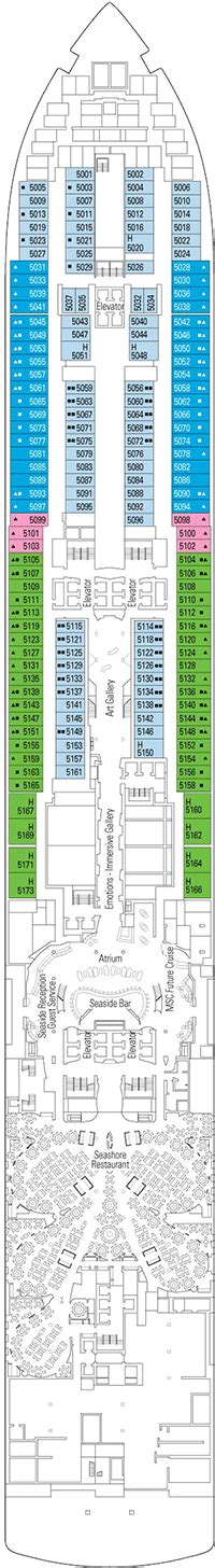 Msc Seaside Deck Plan : Msc seaside, deck by deck.