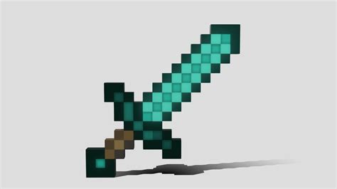 Minecraft Sword - Download Free 3D model by solstice.try [523bb4c ...