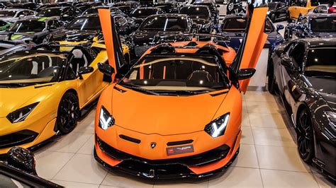 Matte Orange Lambo Aventador SVJ Roadster - Sound, Interior and ...