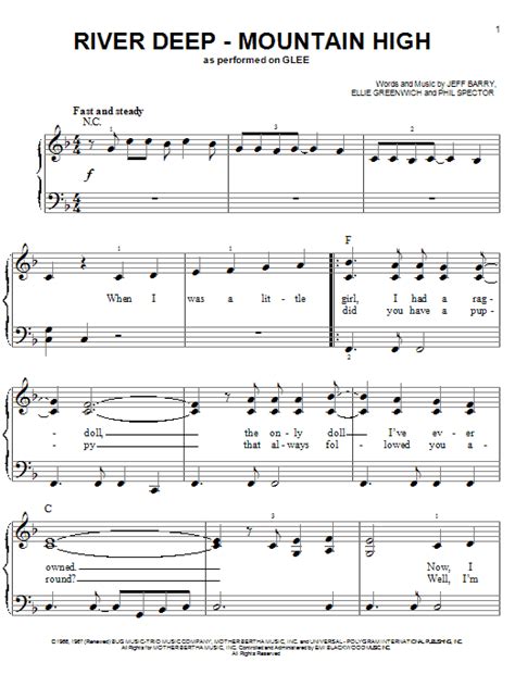 River Deep - Mountain High | Sheet Music Direct