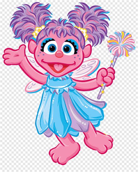 Pink fairy illustration, Abby Cadabby Sesame Street Elmo Big Bird, abby cadabby, heart ...