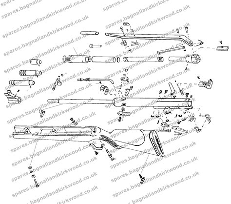 Air Arms Sidelever Air rifle Parts Diagram - Bagnall and Kirkwood ...