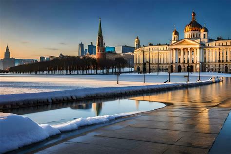 the city of st petersburg in winter. AI-Generated 31566389 Stock Photo ...