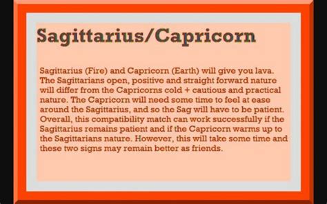 Capricorn man Sagittarius woman compatibility in love | AstrologyPandit