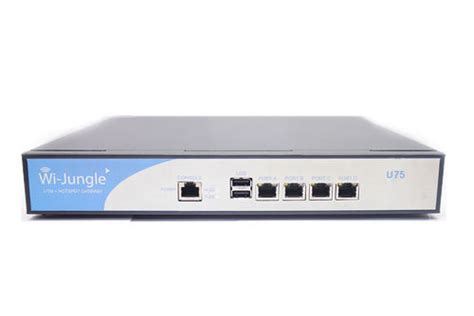 Wijungle U75 (nextgen Firewall + Hotspot Gateway) With 3 Year License Dimension(l*w*h): 300*230 ...