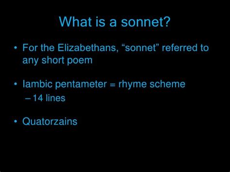 Sonnets/Spenserian Sonnets