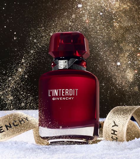 Givenchy L'Interdit Rouge Fragrance Gift Set (50ml) | Harrods UK