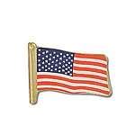 #1Accesorios Wholesale American Flag USA Patriotic Lapel Pins