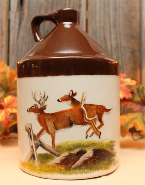 Running Deer Whiskey Jug | Joyces Creative Country