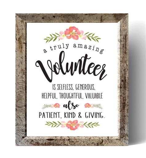 Volunteer gift Volunteer appreciation Volunteer thank you | Etsy