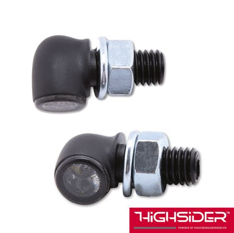 Highsider PROTON Two LED Motorcycle Front Position Light Pair E~Marked ...