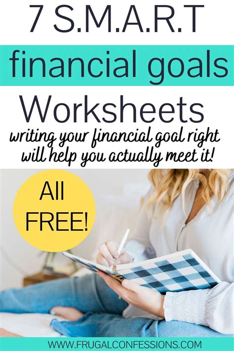 7 S.M.A.R.T. Financial Goals Worksheets (All Free!)