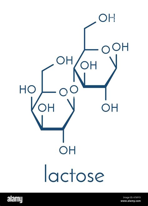 Structure Of Lactose