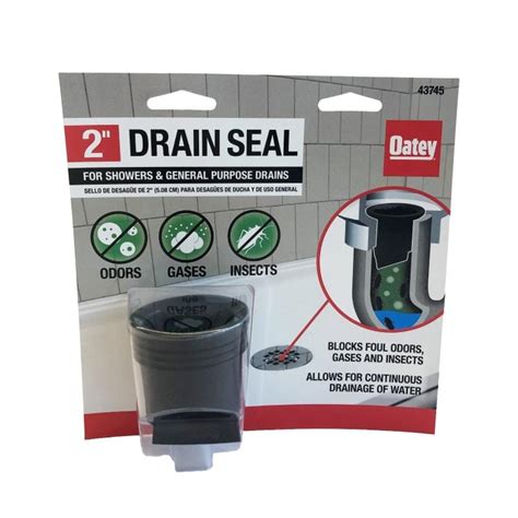 Oatey 2 in Drain Seal for General Purpose & Shower Drains by Oatey at ...