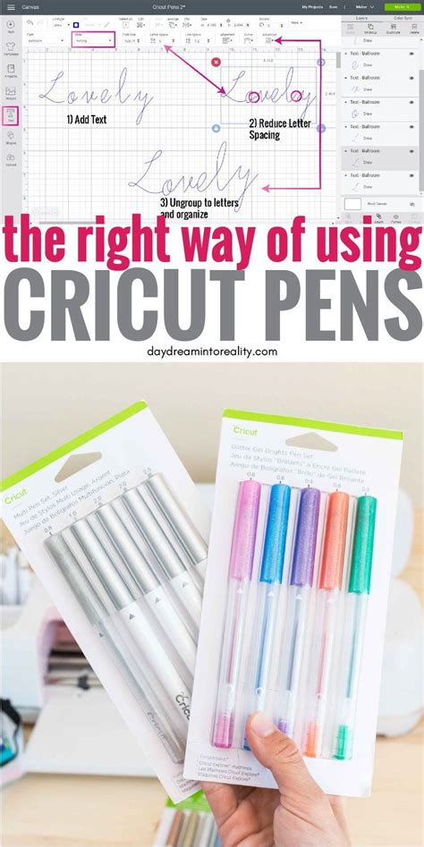 How to Use Cricut Pens with your Cricut - Draw/Write | Cricut projects ...