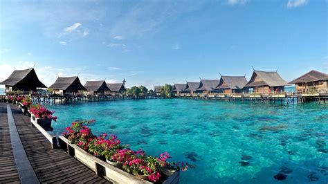 Sipadan Kapalai Dive Resort Semporna Sabah Malaysia Wallpaper Widescreen Hd 1920x1080 ...