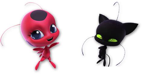 FanyVN: (Miraculous) Sobre os mais fofos Kwamis Tikki e Plagg