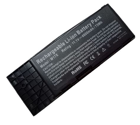 Cheap Battery | Replacement Dell Alienware M17X Battery | Dell Alienware M17X Laptop Battery