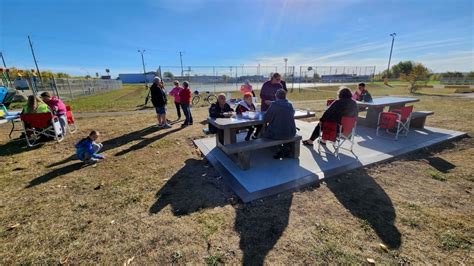 Northern Rockies adds picnic tables to Art Fraser Park