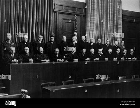 Nuremberg Trials Stock Photo - Alamy