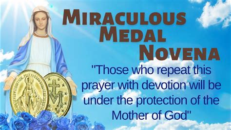 Miraculous Medal Novena - YouTube