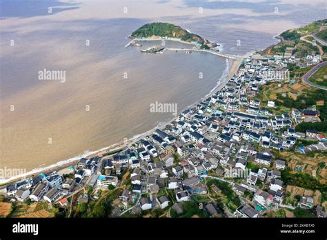 ZHOUSHAN, CHINA - NOVEMBER 1, 2022 - An aerial photo shows Liangzhi ...