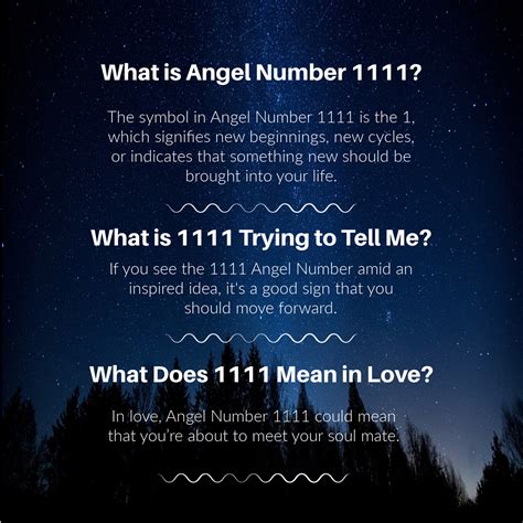 The Spiritual Meaning of 1111 Angel Number