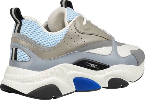 Dior Light Blue & Grey ‘B22’ Sneakers | Incorporated Style