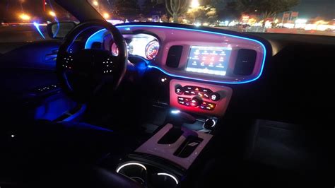 10 MINUTE DODGE CHARGER INTERIOR LIGHTS | THE EASIEST DODGE CHARGER INTERIOR MODS | AMBIENT ...