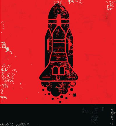 Rocket Design On Red Poster,Vector Stock Vector | Royalty-Free | FreeImages