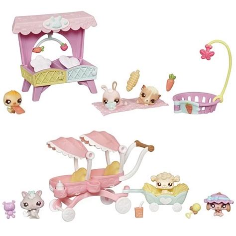 Littlest Pet Shop Theme Pack Babies Wave 1 Set