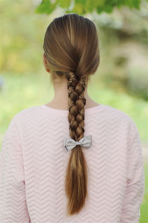 20 Photos Three Strand Long Side Braid Hairstyles