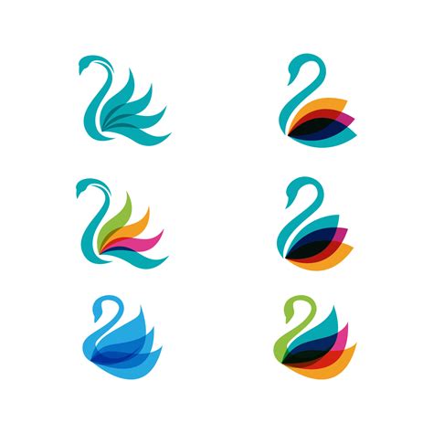 Swan icon Template vector illustration 3872258 Vector Art at Vecteezy