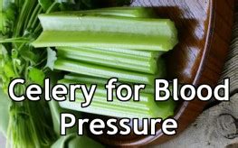 Celery: A Potential Alternative to Blood Pressure Medication