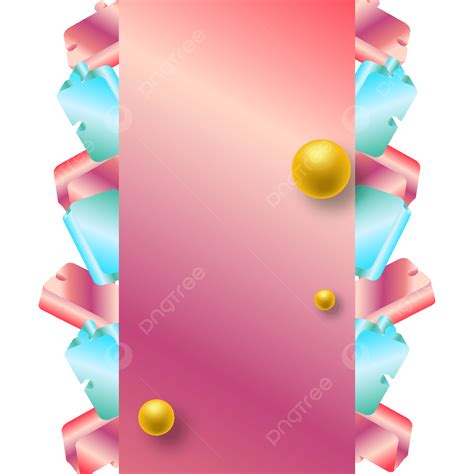 Volum Vector Design Images, Vector Border With Volume Puzzle, Game, Holographic, Gradient PNG ...