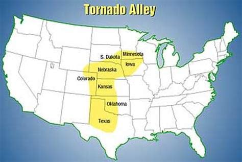 Location and Timing - Tornadoes