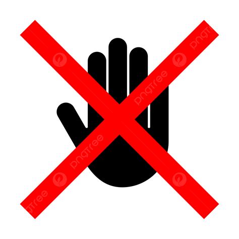 Do Not Touch Sign Logo Download Logo Icon Png Svg Ima - vrogue.co