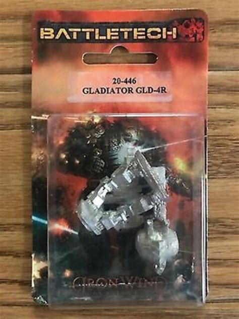 Classic Battletech Gladiator GLD-4R Mech 20-446 ADD'L ITEMS SHIP FREE | eBay