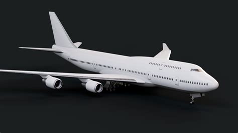 Boeing 747-400 Airplane 3D Models | ActionVFX