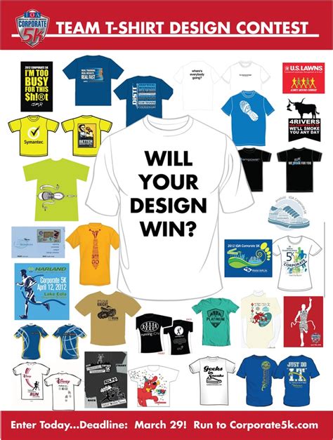 The IOA Corporate 5k T-shirt contest is back on again this year! Will your team's design win ...