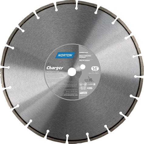 Norton Concrete Cutting Blade — 14in. Dia, Diamond | Northern Tool ...