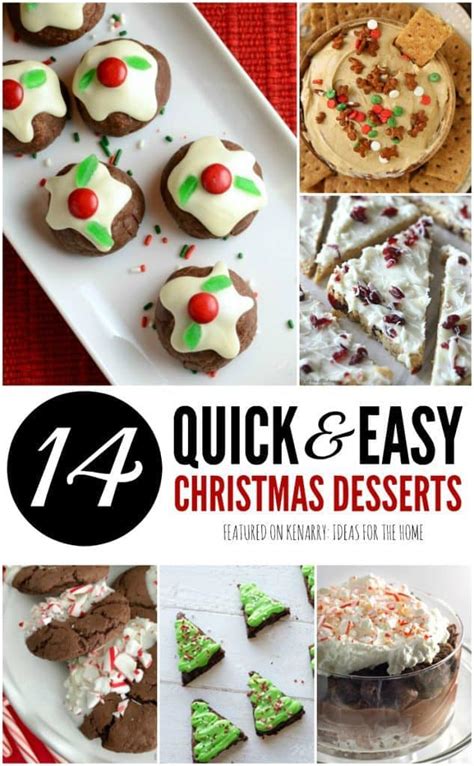 Easy Dessert Recipes: 14 Christmas Potluck Ideas