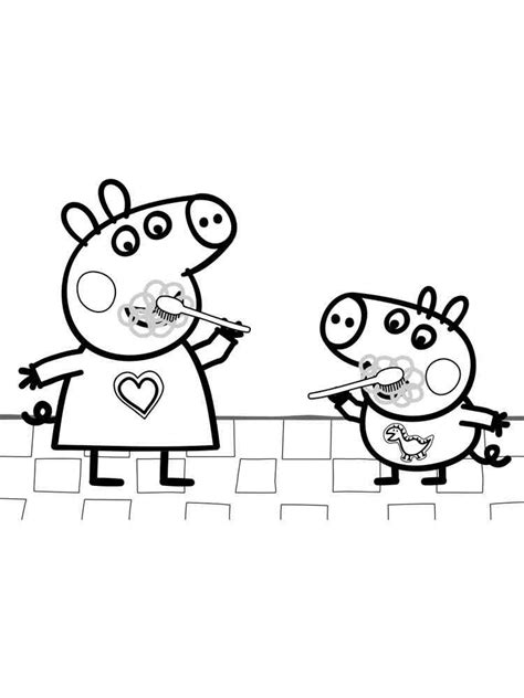 Peppa Pig coloring pages