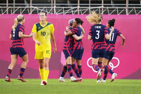 Megan Rapinoe Gets Second Goal vs. Australia in the Bronze Medal Match - The New York Times
