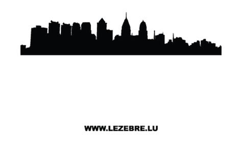 Free Philadelphia Skyline Silhouette Vector, Download Free Philadelphia ...