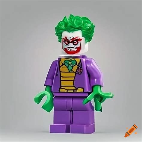 Dc lego batman joker minifigure on Craiyon