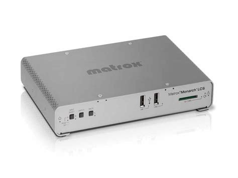 Review: Matrox Monarch LCS Video Content Capture Encoder - Church ...