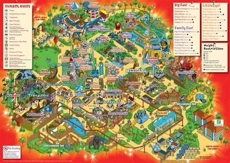 Sugar Frosted Goodness!: Chessington World of Adventures Map Illustration